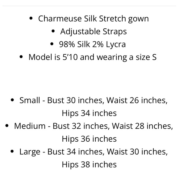 L’ecole Des Femmes Black Silk Gown🖤 - Picture 6 of 6